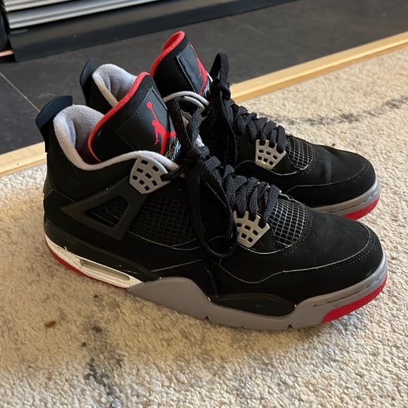 Jordan 4 BRED 2008 CDP SZ 8.5 - Picture 1 of 9